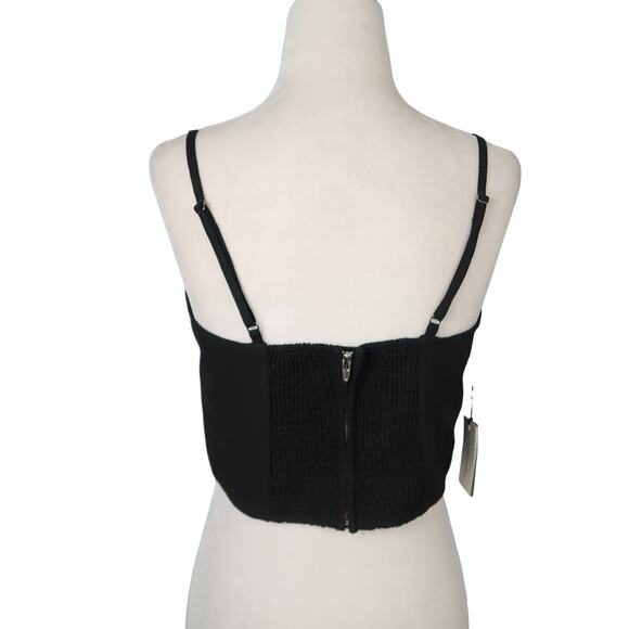 Aritzia Babaton Meta Camisole Black Large NWT - Picture 5 of 9